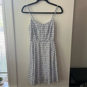Sundress, White with Blue Pattern from Old Navy